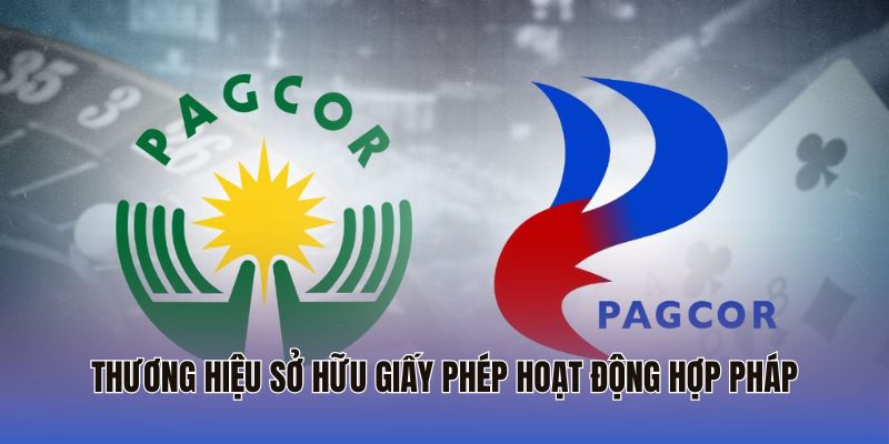 Thương hiệu sở hữu giấy phép hoạt động hợp pháp